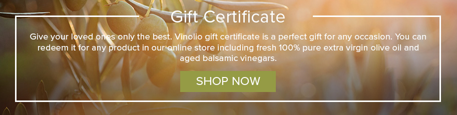 Buy Gift Certificate for Olive Oils and Vinegars